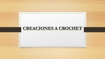 Logo de Creaciones a crochet