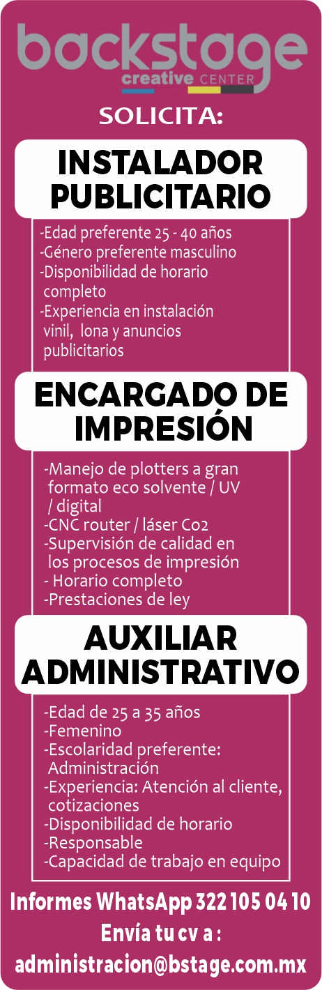 Backstage dise%c3%b1o