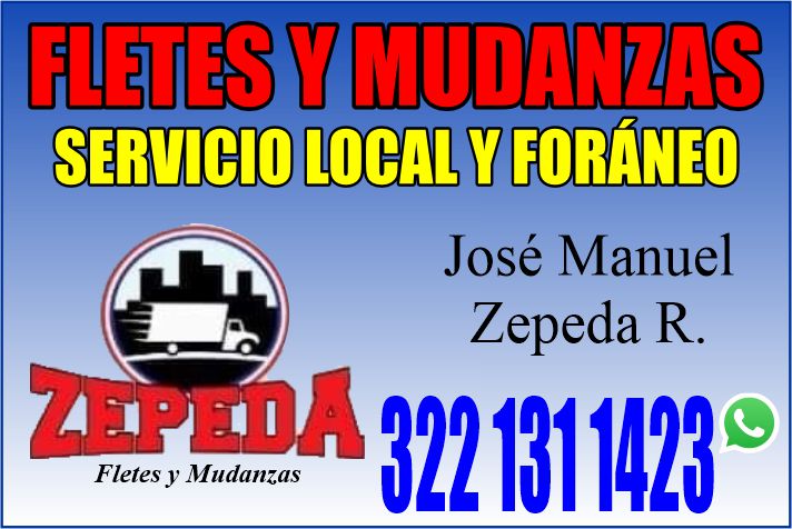 anuncio de Tutesyimudanzas*servicio local y foraneofletes y mudanzasjose manuelzepeda r.3221311423