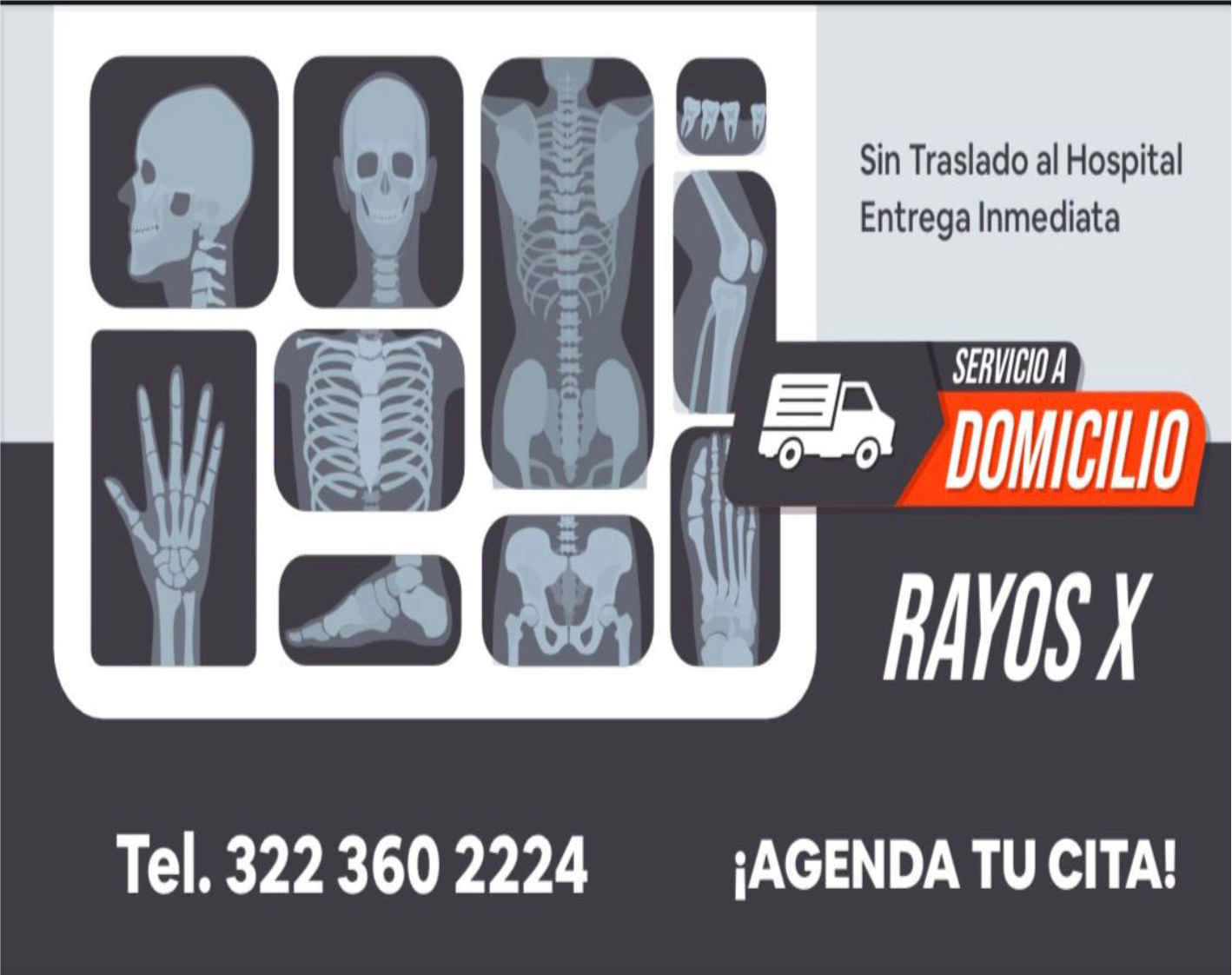 anuncio de Tel. 322 360 2224sin traslado al hospitalentrega inmediataservicioadomicilioiagenda tu cita!
