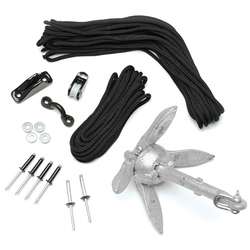 imagen de KIT DE ANCLA PLEGABLE PARA KAYAKS 1.5LBS _1