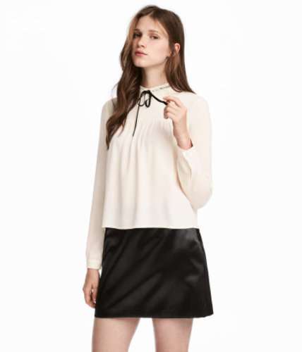 imagen de Blusa con cuello de encaje_1