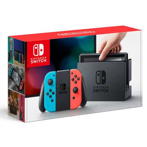 imagen de Consola Nintendo Switch Neon Con Controles Joy_1