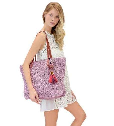 imagen de BOLSA DE PLAYA TEJIDA  Bags Collection_1
