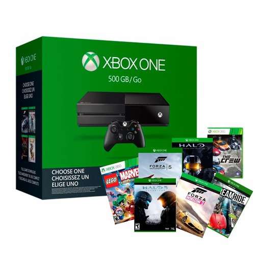 imagen de Xbox One 500 Gb con 7 juegos_1