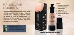 imagen de Maquillaje Liquido UP+ a prueba de agua y sudor. _1