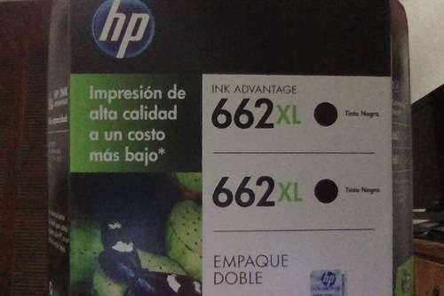 imagen de CARTUCHO TINTA NEGRA 662XL - MULTIFUNCIONALES HP_1