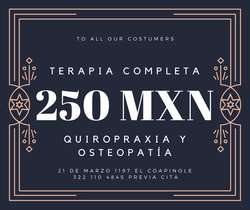imagen de Terapia Quiropraxia y Osteopatia. Quiropractico_1