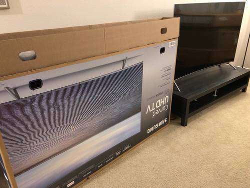 imagen de Samsung 65-Inch Curved 4K Ultra-HD LED Smart TV_1
