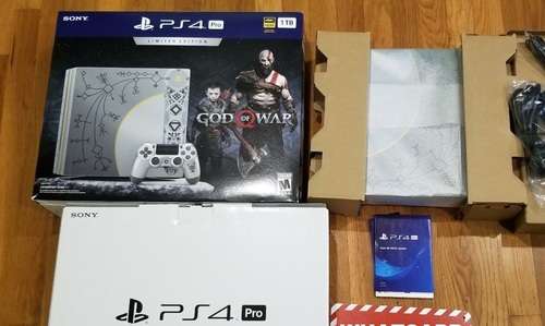 imagen de playStation 4 Pro 1TB  God of war_1