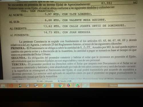 imagen de REMATO TERRENO TODOS LOS SERVICIOS $65,000_1