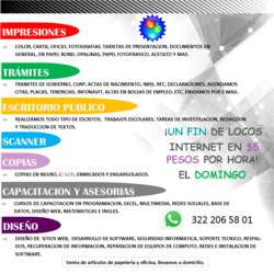 imagen de Todo en papeleria, impresion, Internet y tramites _1