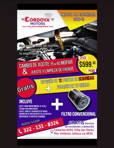 imagen de CAMBIO DE ACEITE Y FILTRO _1