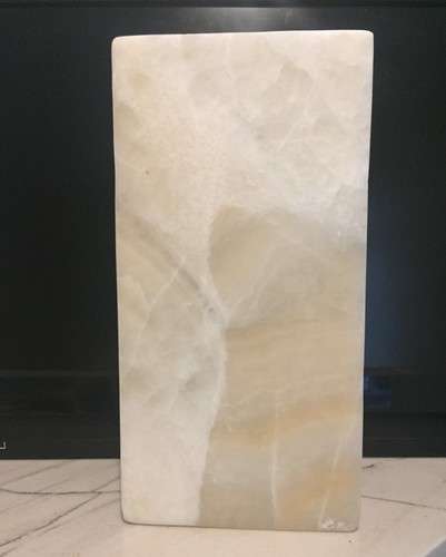 imagen de Lampara de Onix para pared color Blanco perla_1