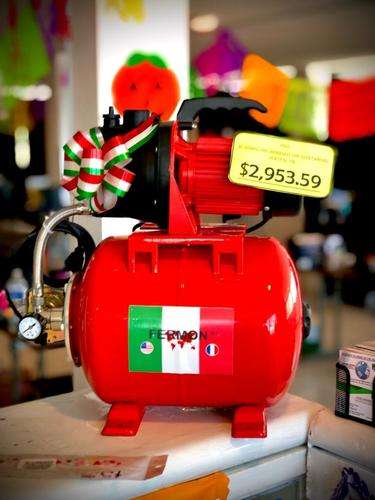 imagen de HIDRONEUMATICO FERMON  1HP 127V CABEZAL PLASTICO _1