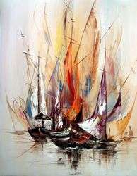 imagen de Cuadro Tecnica Mixta Impresion/Pintura Acrilico_1