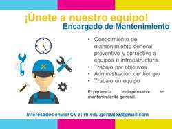 imagen de Encargado de Mantenimiento-Institucion educativa._1