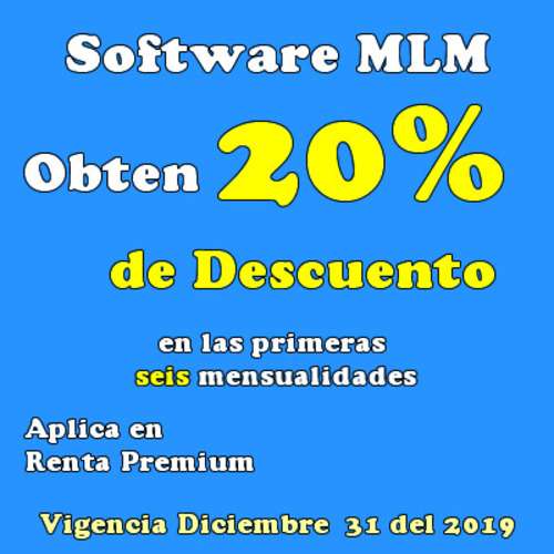 imagen de GRAN PROMOCION FIN DE ANO SOFTWARE MULTINIVEL_1