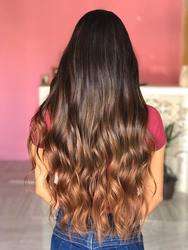 imagen de Banos de sol en cabello virgen_1