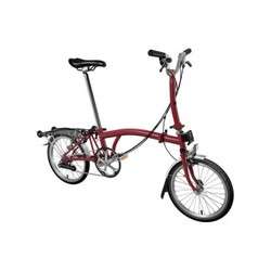 imagen de Brompton M6R 2020 Folding Bike House Red_1