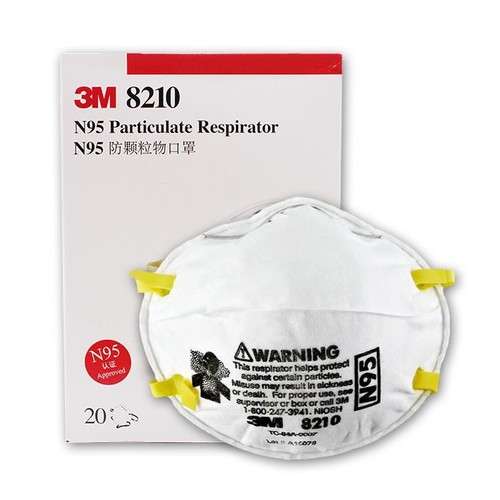 imagen de 3M Particulate Respirator 8210 Face Mask_1