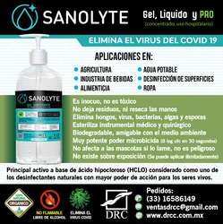 imagen de Sanolyte sanitizante liquido, gel y concentrado_1