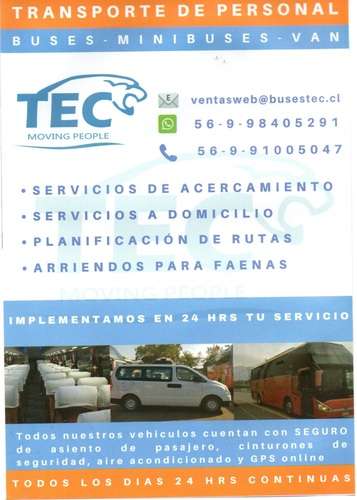 imagen de Servicio Transporte de Personal- Arriendo de Buses_1