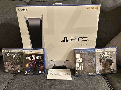 imagen de Consolas de juegos Sony PS5 10 JUEGOS_1