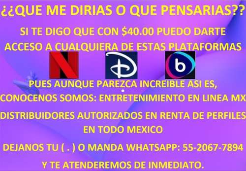 imagen de DISNEY-PLUS;NETFLIX 4K-UHD;SPOTIFY-MUSICA;BLIM-TV_1