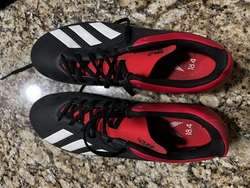 imagen de Zapatos fútbol Adidas X 18.4 Negro/rojo_1