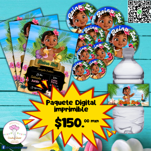 imagen de Invitaciones y stickers para candy bar_1