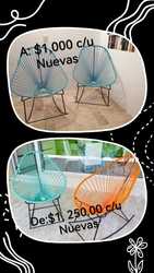 imagen de VENDO SILLA MESEDORA BASE METAL NUEVAS_1