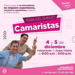 imagen de Buscamos Camaristas_1