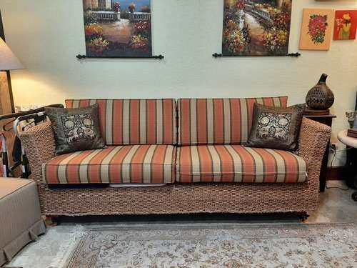 imagen de Sofa y Sillon  rattan natural_1