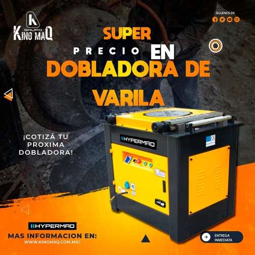 imagen de SUPER PRECIO! DOBLADORA DE VARILLA ALBA DH-55D_1