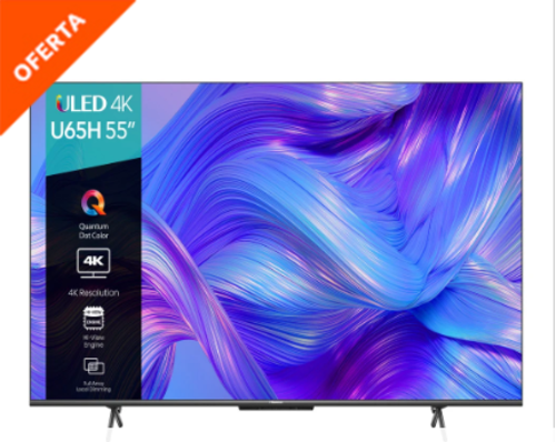 imagen de Pantalla 55" Uled 4k Smart Tv Hisense 55u65h_1