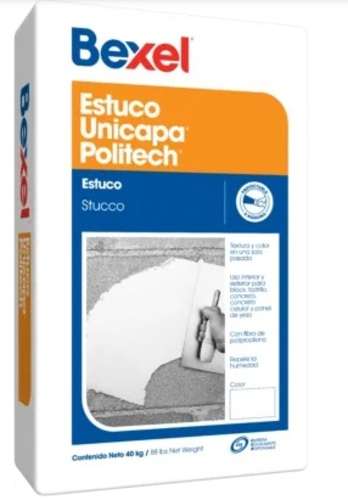 imagen de Bexel, Estuco Unicapa Politech Blanco_1