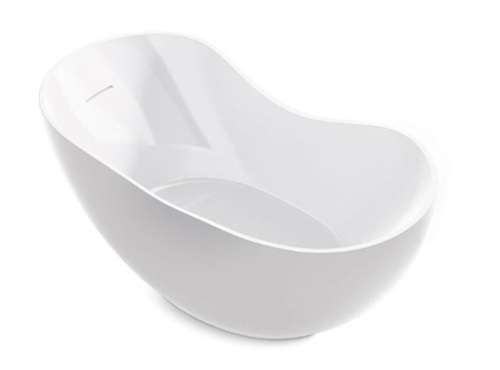 imagen de Tina freestanding línea Abrazo en blanco_1