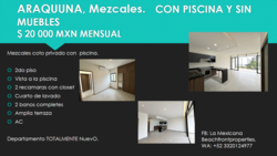 imagen de DEPTO NUEVO CON ALBERCA SIN MUEBLES,COTO_1