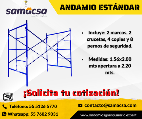 imagen de ANDAMIOS TUBULAR ESTANDAR - SAMACSA_1