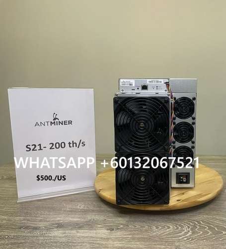 imagen de Bitcoin Miner S21 200T BTC BCH BSV SHA256+ PSU_1