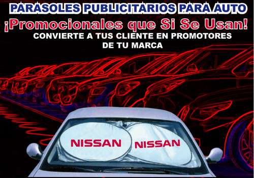 imagen de PARASOLES PARA AUTO PERSONALIZADOS CON TU LOGOTIPO_1