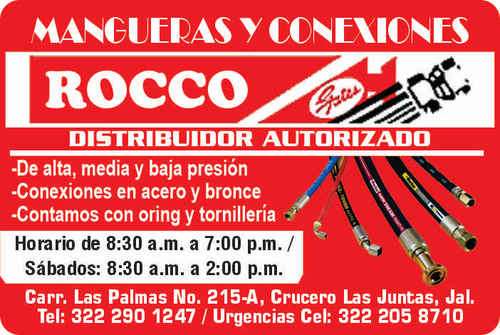 imagen de Mangueras y Conexiones Rocco ofrece:_1