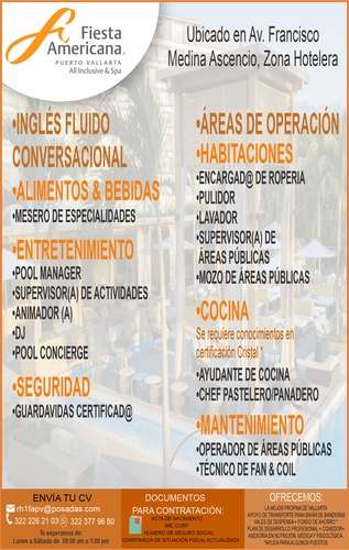 imagen de Bolsa de Trabajo Mano a Mano ofrece:_1