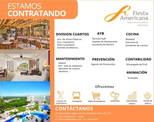 imagen de Bolsa de Trabajo Mano a Mano ofrece:_1