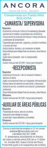 imagen de Bolsa de Trabajo Mano a Mano ofrece:_1