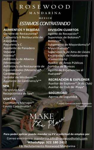 imagen de Bolsa de Trabajo Mano a Mano ofrece:_1