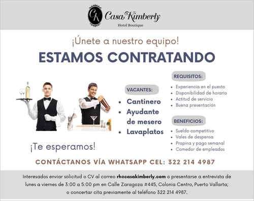 imagen de Bolsa de Trabajo Mano a Mano ofrece:_1