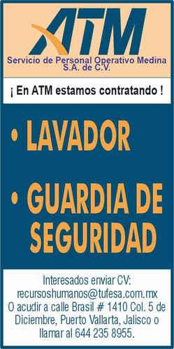 imagen de Bolsa de Trabajo Mano a Mano ofrece:_1