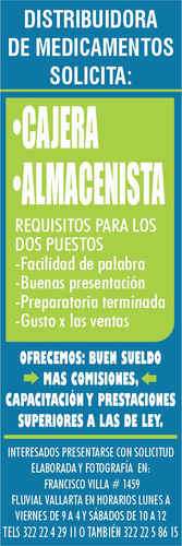 imagen de Bolsa de Trabajo Mano a Mano ofrece:_1